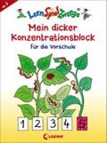 LernSpielZwerge - Mein dicker Konzentrationsblock 
