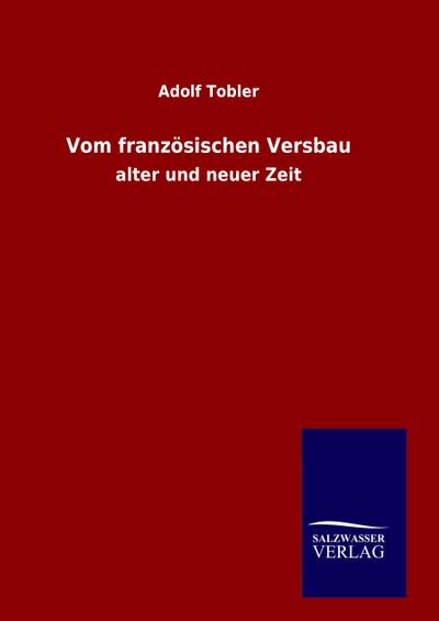 Vom französischen Versbau