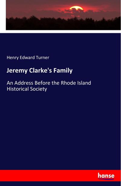 Jeremy Clarke’s Family