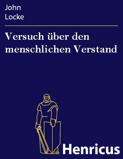 Versuch über den menschlichen Verstand
