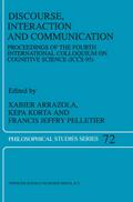 Discourse Interaction and Communication