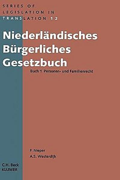 Niederlandisches Burgerliches Gesetzbuch, Buch 1 Personen- Und Fa