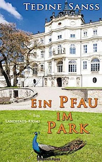 Ein Pfau im Park
