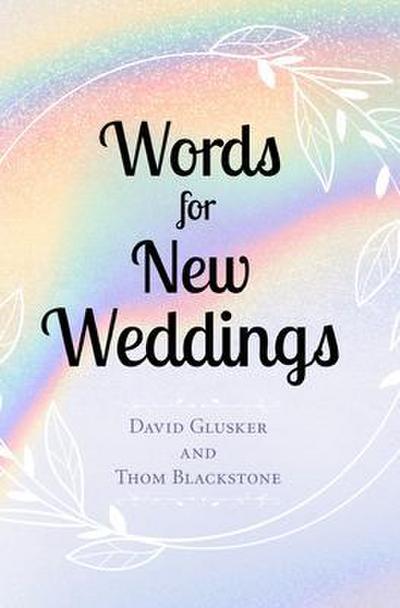 Words For New Weddings