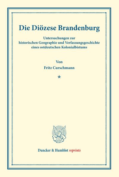 Die Diözese Brandenburg