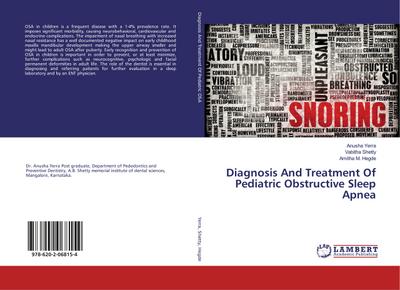 Diagnosis And Treatment Of Pediatric Obstructive Sleep Apnea