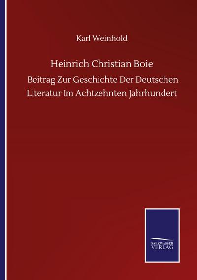 Heinrich Christian Boie