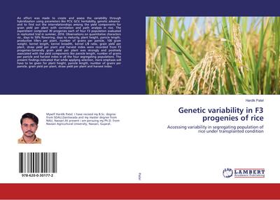 Genetic variability in F3 progenies of rice