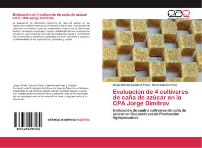 Evaluación de 4 cultivares de caña de azúcar en la CPA Jorge Dimitrov