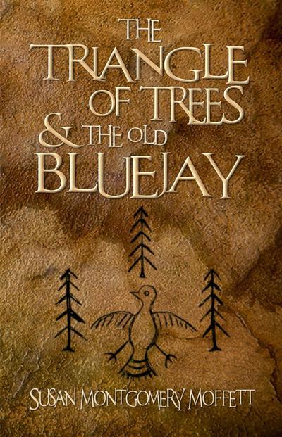 Traiangle of Trees and the Old Blue Jay