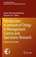 Introduction to Internet of Things in Management Science and Operations Research