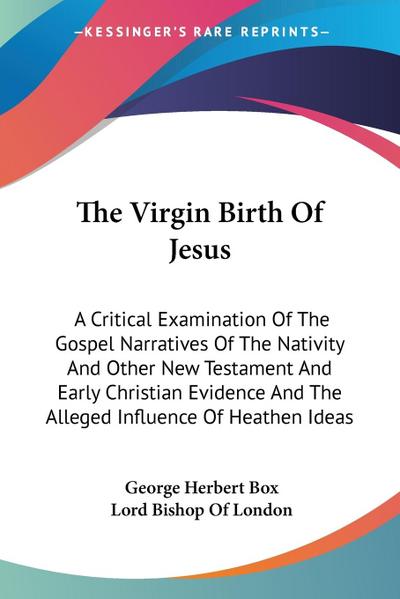 The Virgin Birth Of Jesus