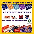 Origami Paper in a Box - Abstract Patterns