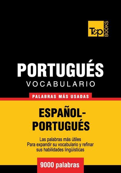 Vocabulario espanol-portugues. 9000 palabras mas usadas