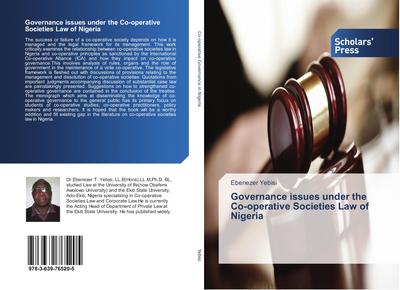 Governance issues under the Co-operative Societies Law of Nigeria