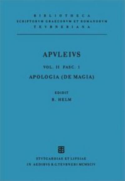 Pro se de magia liber (Apologia)