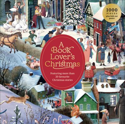 A Book Lover’s Christmas 1000 Piece Puzzle