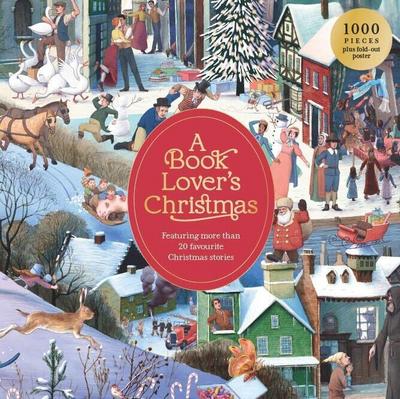 A Book Lover’s Christmas 1000 Piece Puzzle