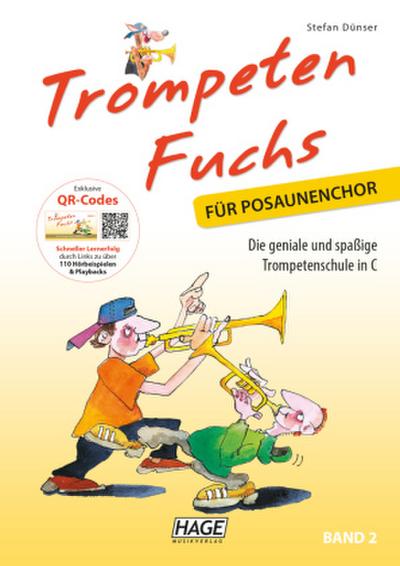 Trompeten Fuchs 2, Ausgabe in C für Posaunenchor