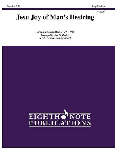 Jesu Joy of Man’s Desiringfor 2 trumpets and keyboard