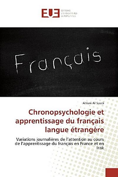 Chronopsychologie et apprentissage du français langue étrangère