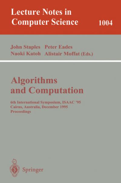 Algorithms and Computations