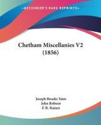 Chetham Miscellanies V2 (1856)