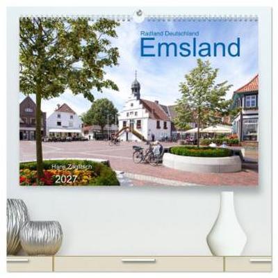 Radland Deutschland - Emsland (hochwertiger Premium Wandkalender 2027 DIN A2 quer), Kunstdruck in Hochglanz