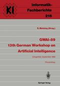GWAI-89 13th German Workshop on Artificial Intelli
