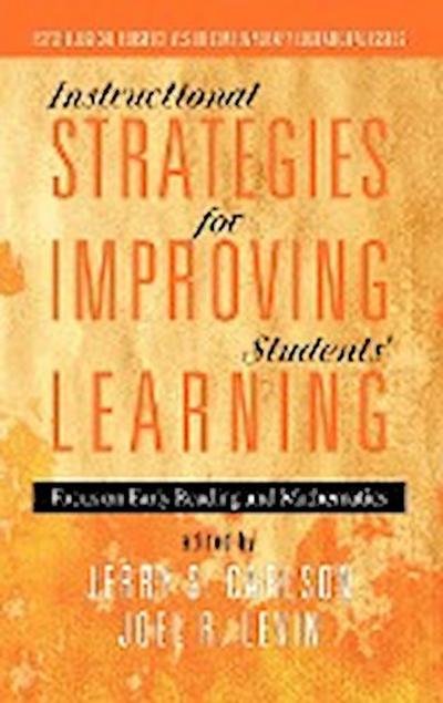 Instructional Strategies for Improving Students’ Learning