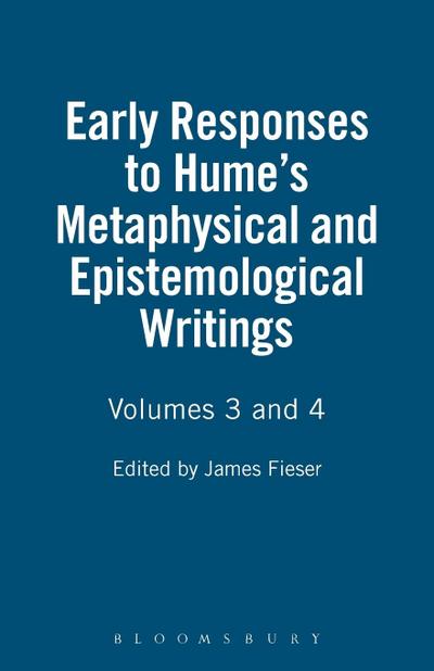 Early Responses to Hume’s Metaphysical and Epistemological Writings
