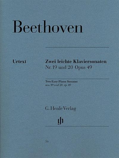 Ludwig van Beethoven - Zwei leichte Klaviersonaten g-moll Nr. 19 und G-dur Nr. 20 op. 49