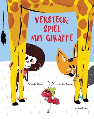 Versteckspiel mit Giraffe