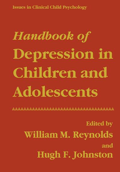 Handbook of Depression in Children and Adolescents