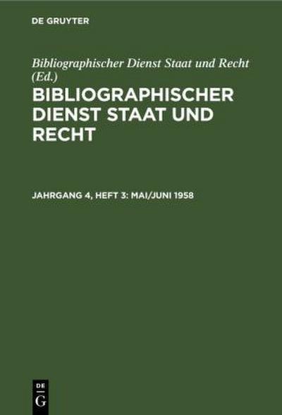 Mai/Juni 1958