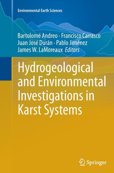 Hydrogeological and Environmental Investigations in Karst Systems