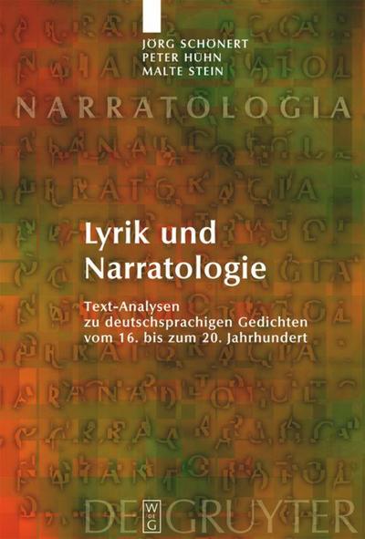Lyrik und Narratologie