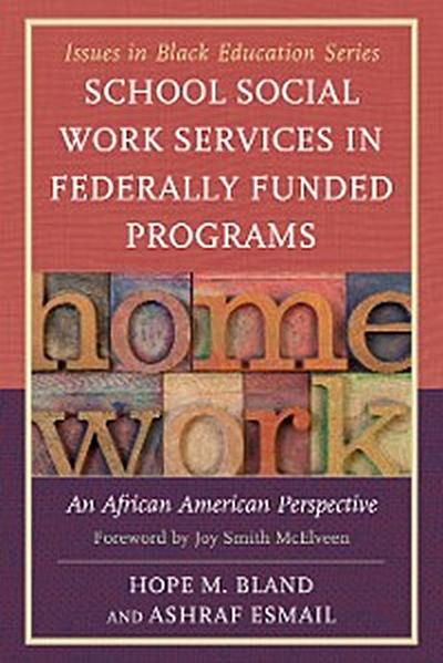 School Social Work Services in Federally Funded Programs