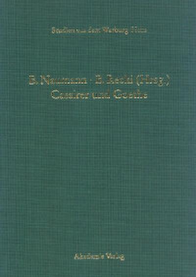 Cassirer und Goethe
