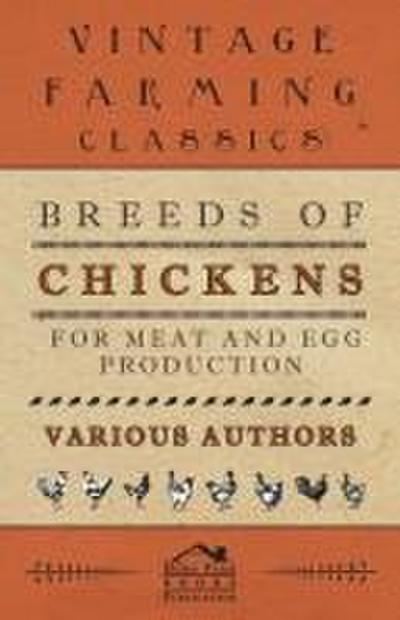 Breeds of Chickens for Meat and Egg Production