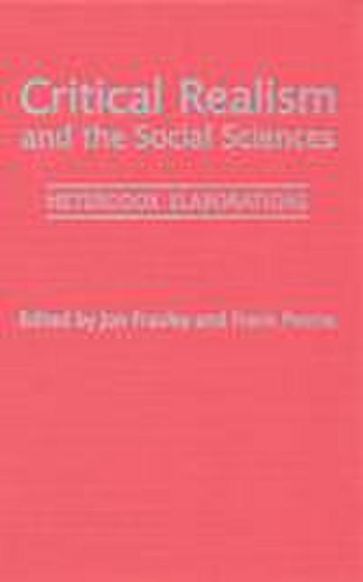 Critical Realism and the Social Sciences