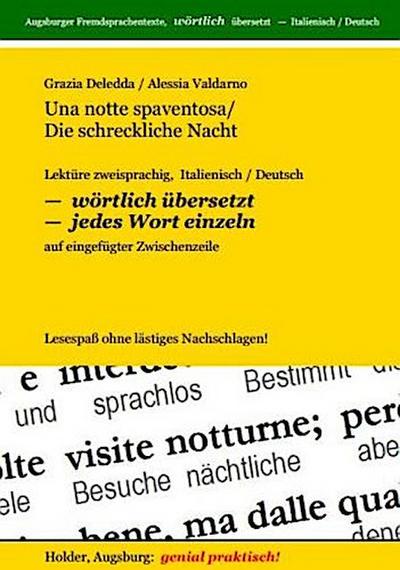 Una notte spaventosa / Die schreckliche Nacht