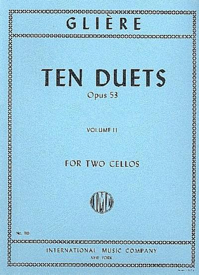 10 Duets op.53 vol.2 (Nos.5-10)for 2 cellos