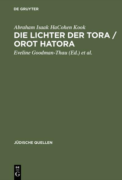 Die Lichter der Tora / Orot HaTora