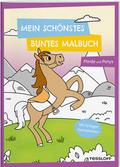 Mein schönstes buntes Malbuch. Pferde und Ponys