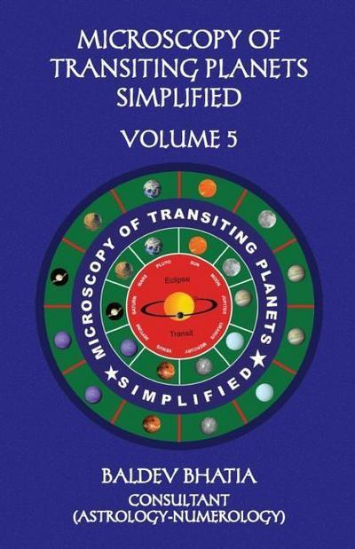 Bhatia, B: MICROSCOPY OF TRANSITING PLANE