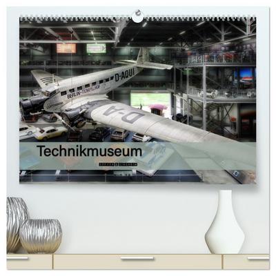 Technikmuseum Speyer & Sinsheim (hochwertiger Premium Wandkalender 2026 DIN A2 quer), Kunstdruck in Hochglanz