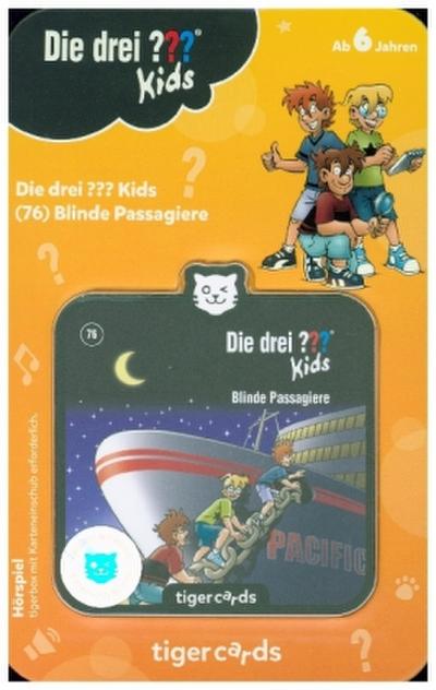 tigercard - Die drei ??? Kids - Blinde Passagiere