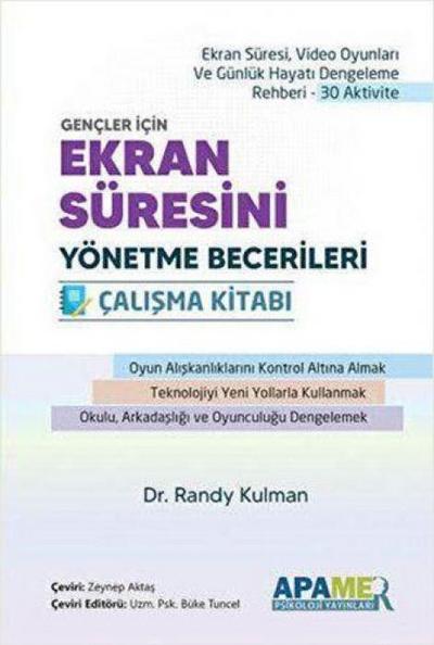 Ekran Süresini Yönetme Becerileri Calisma Kitabi