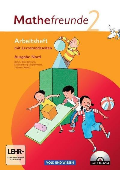 Mathefreunde - Ausgabe Nord 2010 (Berlin, Brandenburg, Mecklenburg-Vorpommern, Sachsen-Anhalt) - 2. Schuljahr